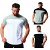 Men Two Tone Fitted T Shirt 